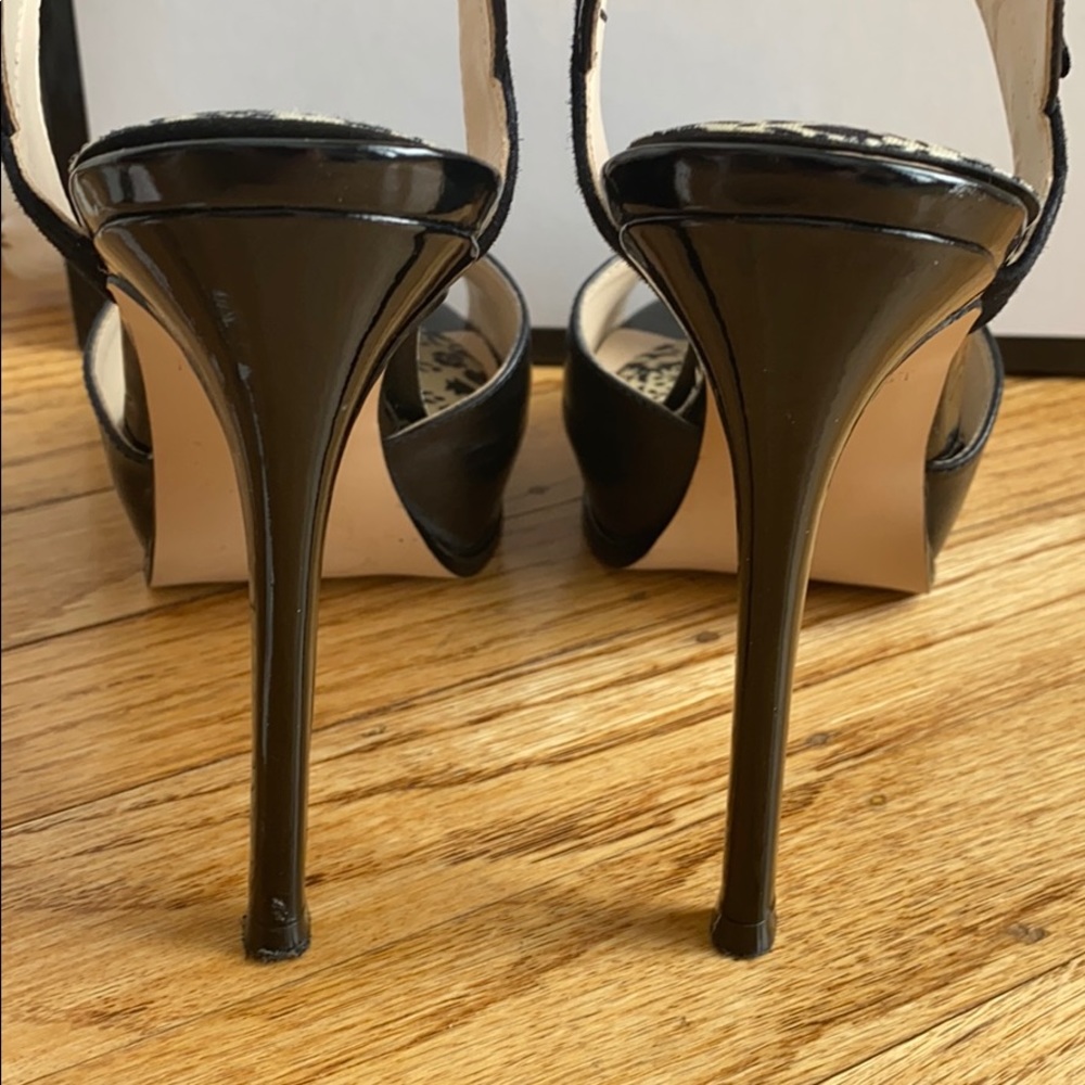 Nine West Black Women's High Heel Sandals - Picture 8 of 8